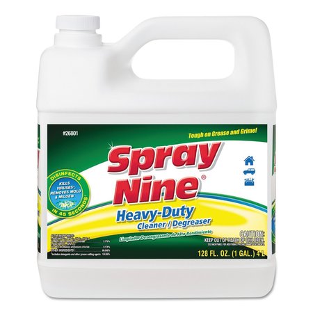 SPRAY NINE Liquid 1 gal. Heavy Duty Cleaner and Degreaser, Jug 26801